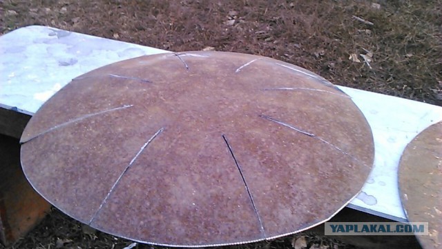 Как я дисковый окучник запилил