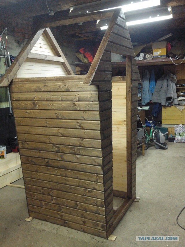 Дачный туалет, строительство