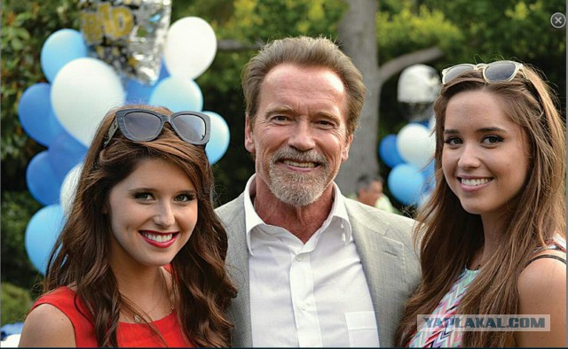 Внебрачный сын Арни все больше похож на отца