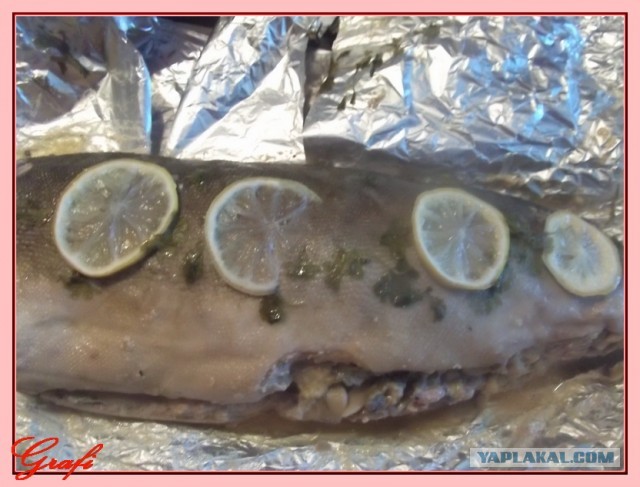 Горбуша запеченная