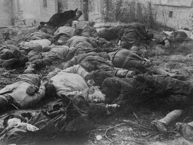 Пехотинец попал в плен, 1941 год.