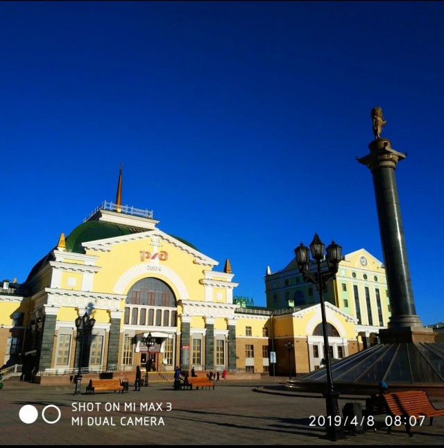 Железная дорога зимой