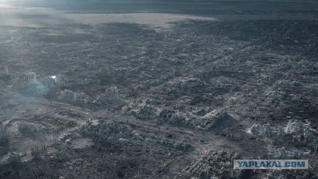 Сейчас Бахмут (Артемовск) выглядит вот так