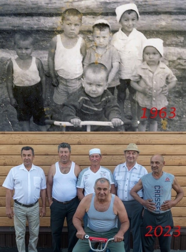 Две фотографии