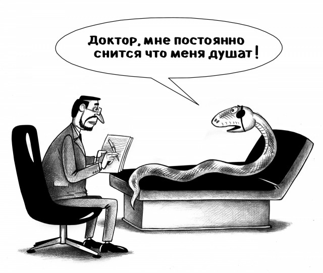 Отборный чёрный юмор карикатур Сергея Корсуна