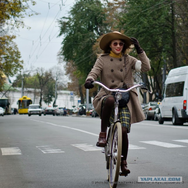 Киевский «Tweed Run» 2013