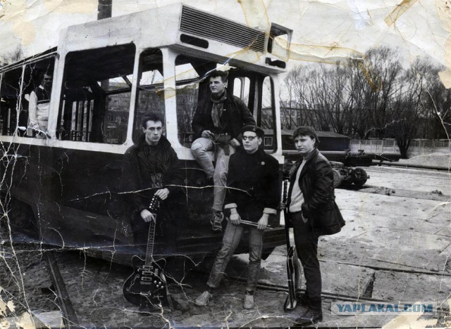 Питерские панки 80-х - 90-х годов...