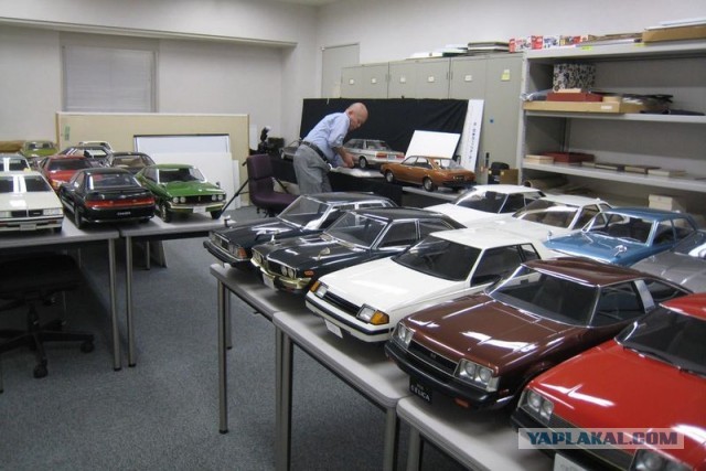 Компания Toyota покажет свои модели в масштабе 1:5