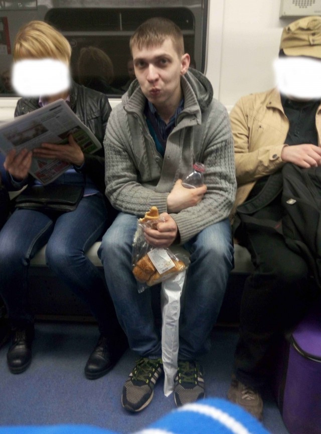 Модники из российского метрополитена