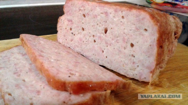 Баварский "мясной хлеб"