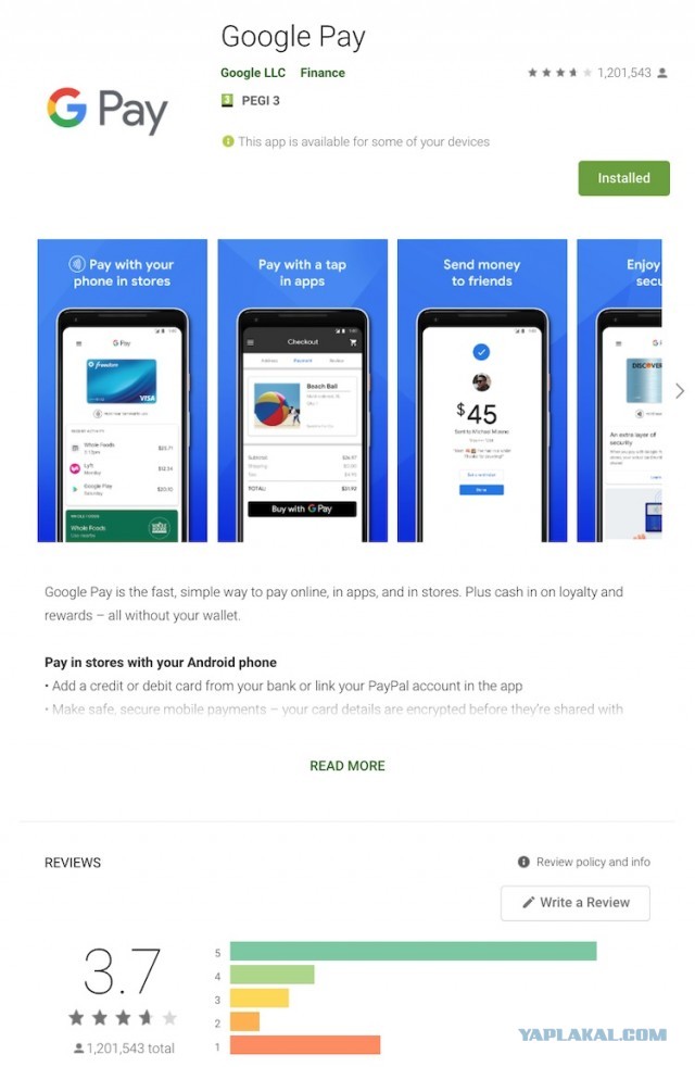 Россияне уронили рейтинг Apple Pay и Google Pay в магазинах приложений в ответ на санкции