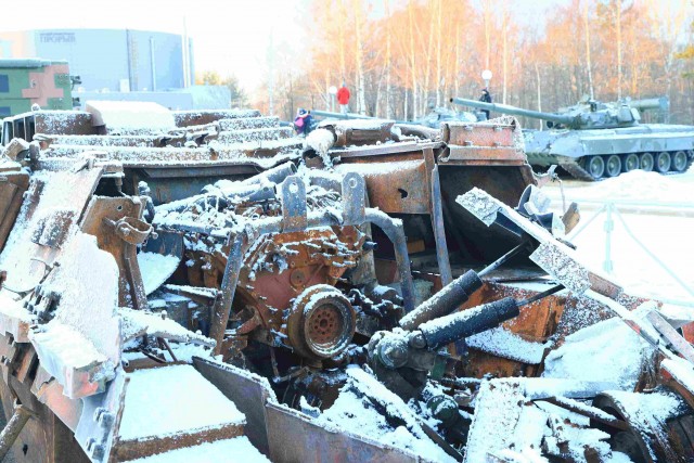 Выставка украинской техники в городе на Неве