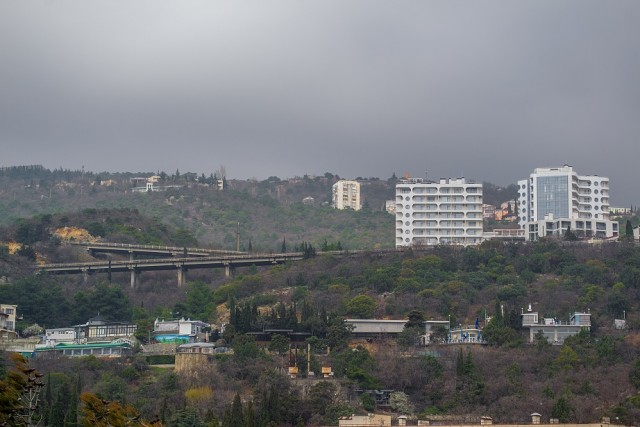 Южный берег Крыма, март 2023