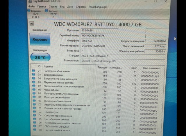 У кого сколько отходили HDD и были ли они качественные