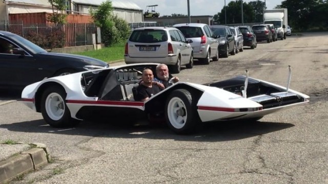 Спорткар-звездолет Ferrari Modulo.