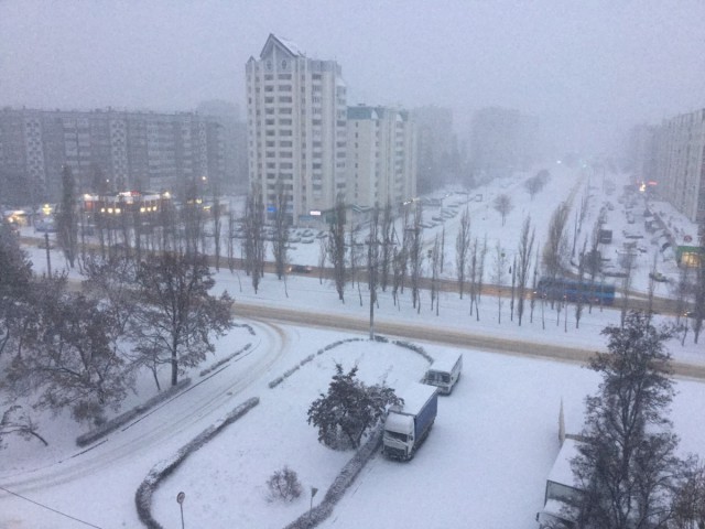 На Москву надвигается мегаснегопад