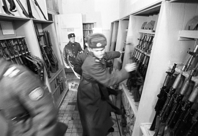 Советские пограничники