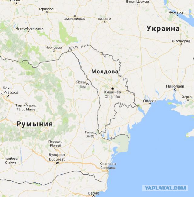 Молдавия море