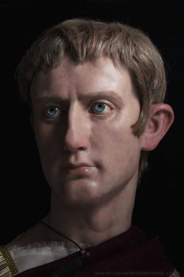 Лица римских императоров.