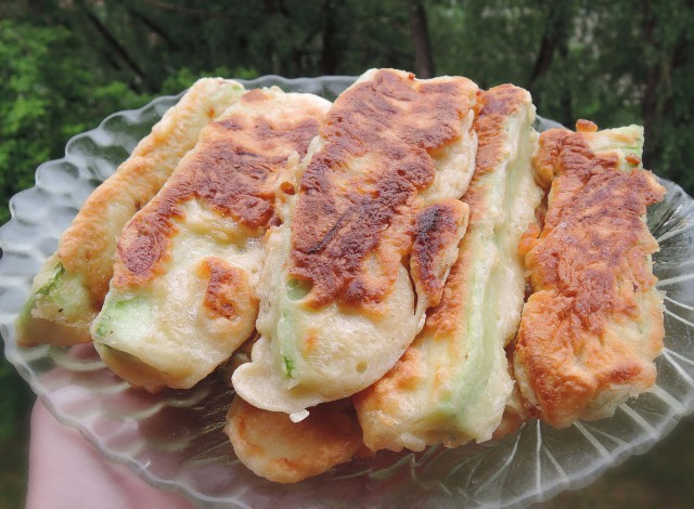 Кабачки в кляре