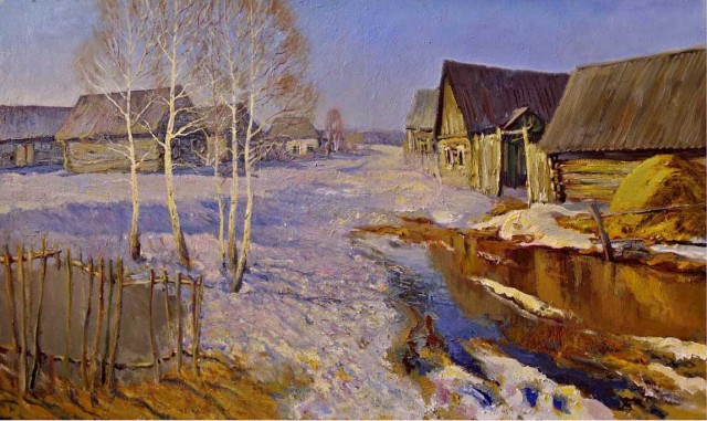 Весной в русской глубинке