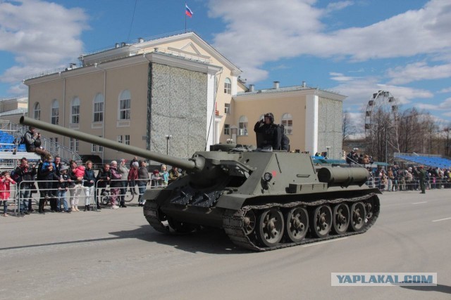 Фоторепортаж с  Парада Победы в Верхней Пышме