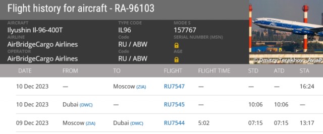 Ил-96-400Т снова в небе