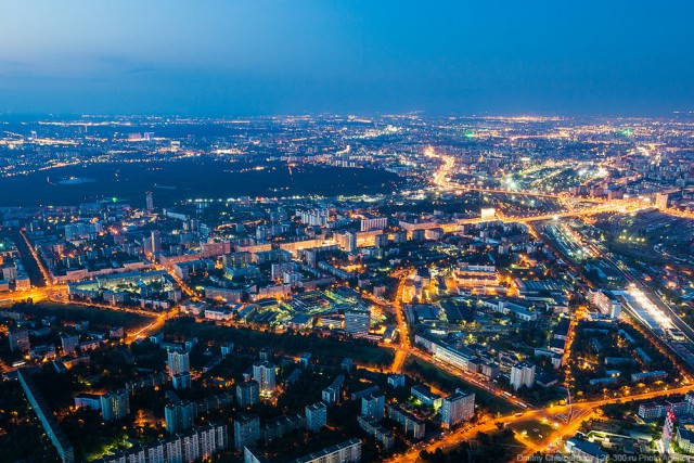 Останкинская телебашня. Отметка 503 метра