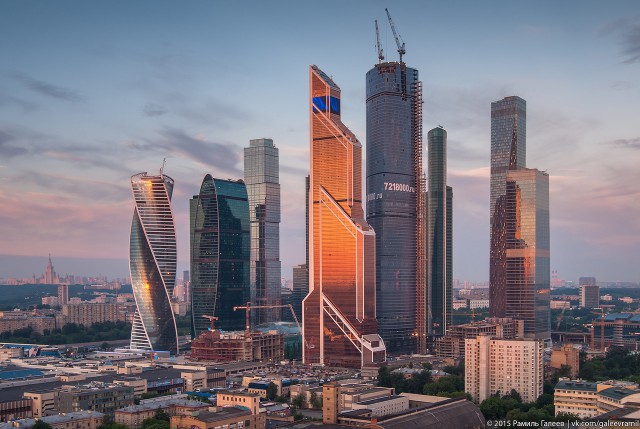 Фото некоторых городов с высоты