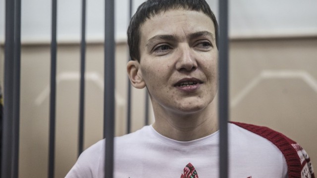Надежда Савченко объявила сухую голодовку