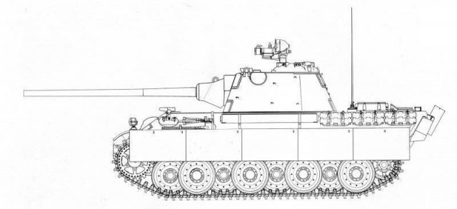 Танки «Пантера» в 1945 году