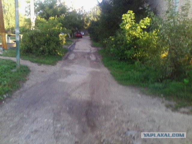 Лакинск, просто дорога от остановки до дома