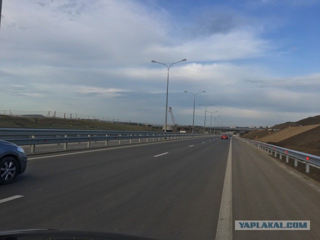Коротко про Крымский мост. Первые впечатления