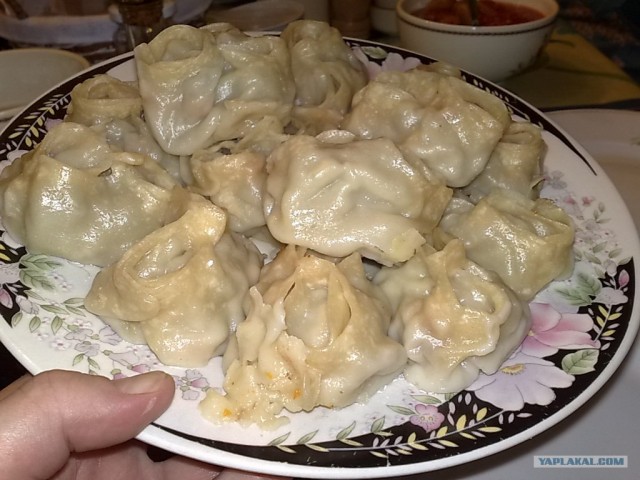 Манты от Дженибека.