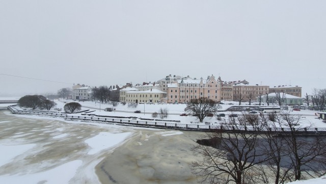 Выборг зимой