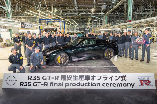 Конец эпохи — последний Nissan GT-R R35 сошёл с конвейера в Японии