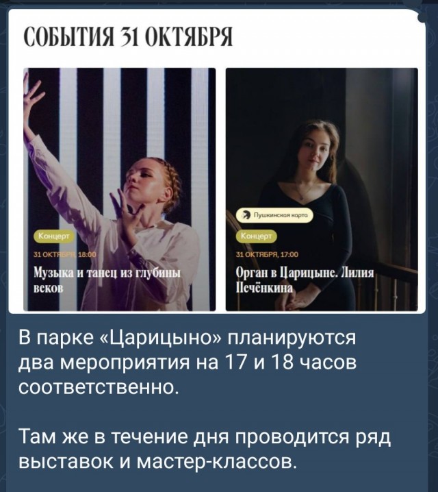 Посольство США выпустило экстренное предупреждение о «достоверной угрозе» в московском парке Царицыно.
