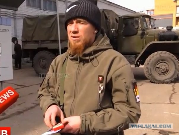 Ополченец Моторола награжден медалью