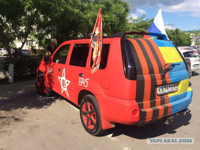 Креативчик к 9 мая из Казани.