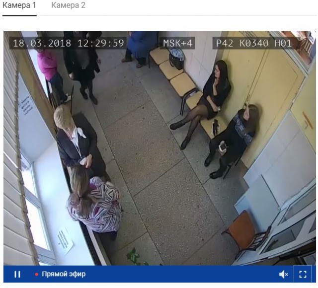 Видеотрансляция выборов 2018