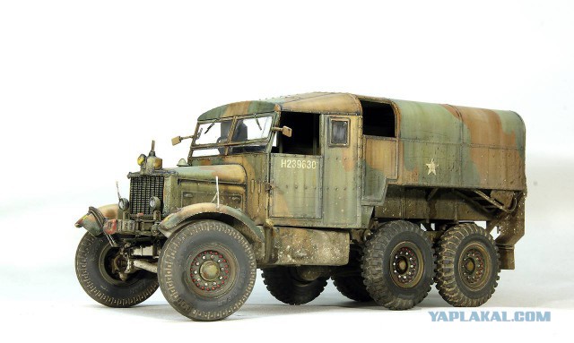 Сборка модели Citroen 2CV Fourgonnette