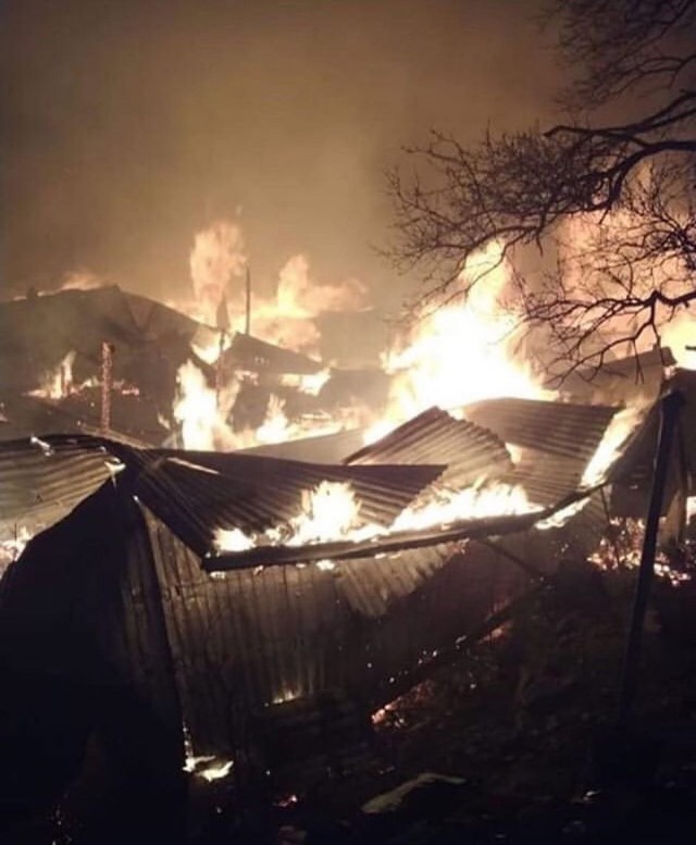 В Дагестане горит село Тисси-Ахитли.