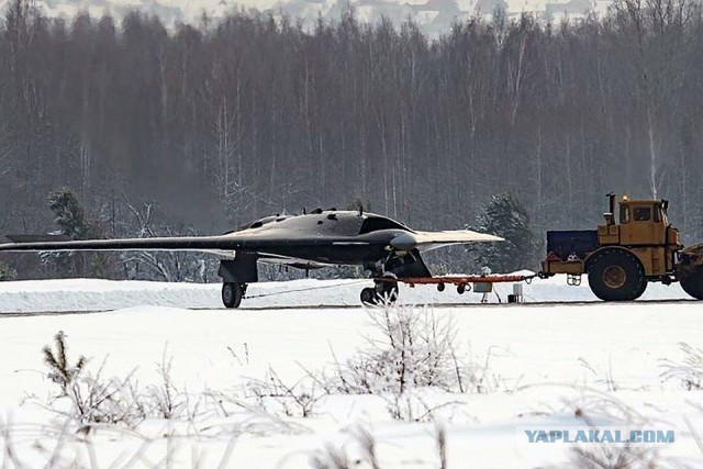 Новейший военный БЛА «Охотник» совершил первый полет