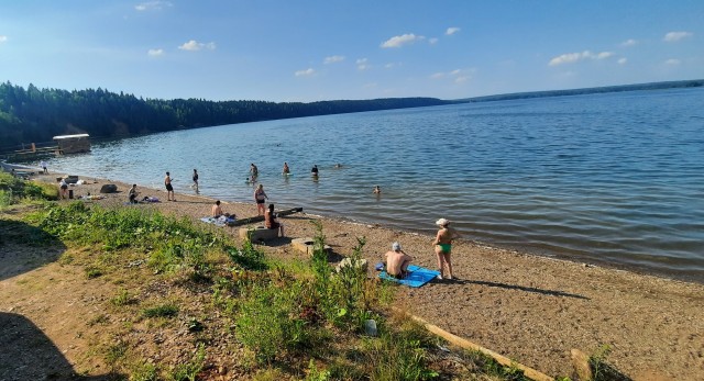 Лето. море