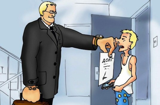 Долги россиян за коммуналку хотят продавать коллекторам