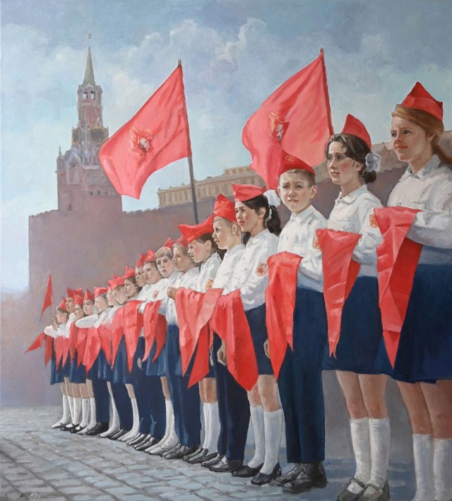 Вот мы и пионеры. Май 1973