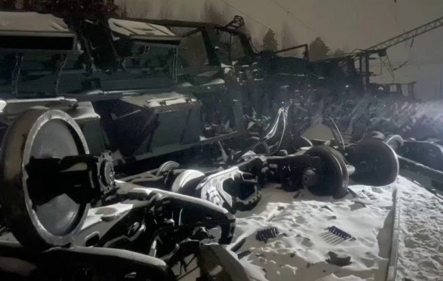 21 вагон сошёл с рельсов в Кировской области