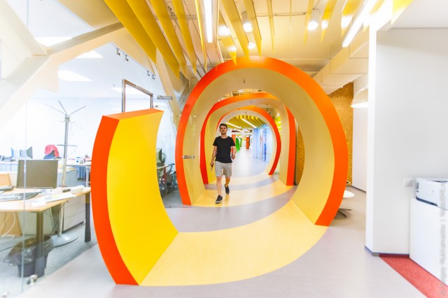 Необычный офис: Чтоб я так работал!