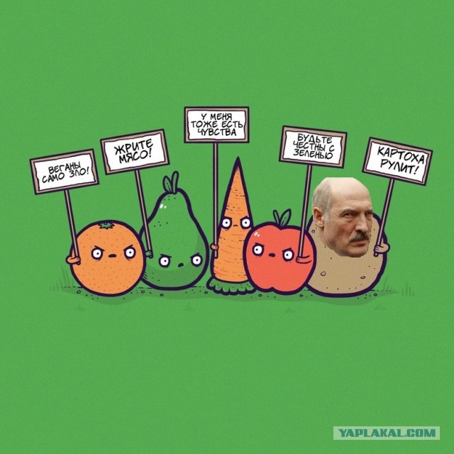 Жрите мясо!