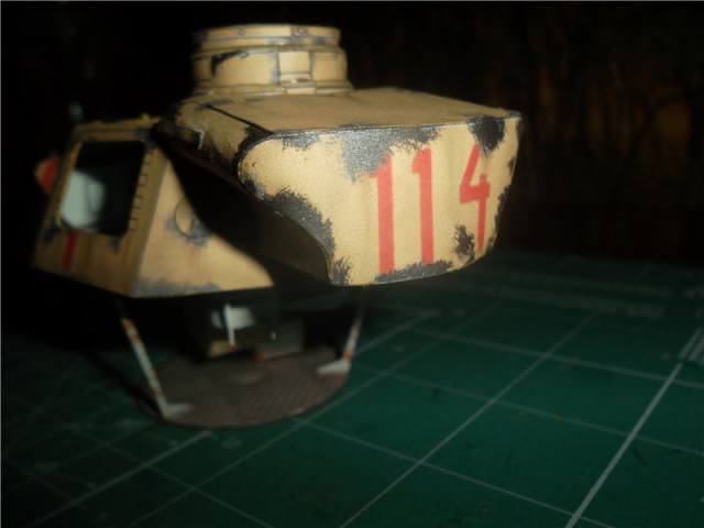 Pz.Kpfw.III Ausf.G - модель из бумаги